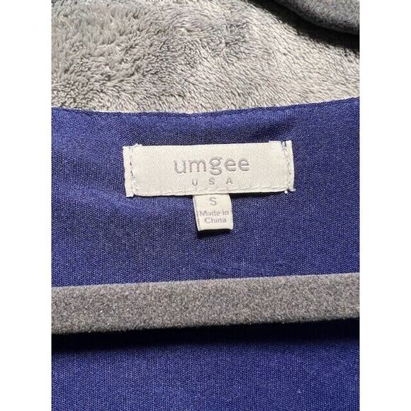 Umgee Womans Navy/Cream Embroidered Dress Size S - Picture 2 of 7